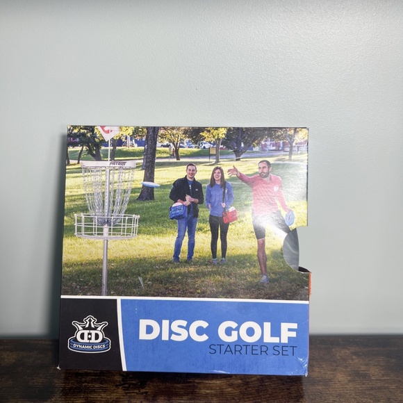 Dynamic Discs Disc Golf Starter Set Driver Midrange Putter Set of 3 w/Box Flaw - Picture 1 of 4